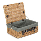 Red Hamper 36cm Picnic Wicker Basket
