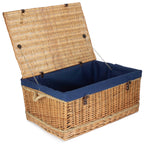 Red Hamper 72cm Rope Handled Trunk Picnic Basket