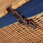 Red Hamper 72cm Rope Handled Trunk Picnic Basket