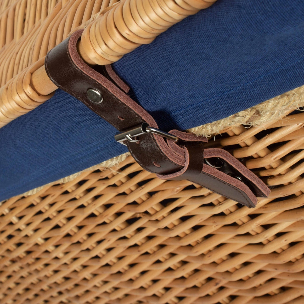 Red Hamper 72cm Rope Handled Trunk Picnic Basket