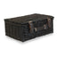 Red Hamper Black Willow Picnic Basket