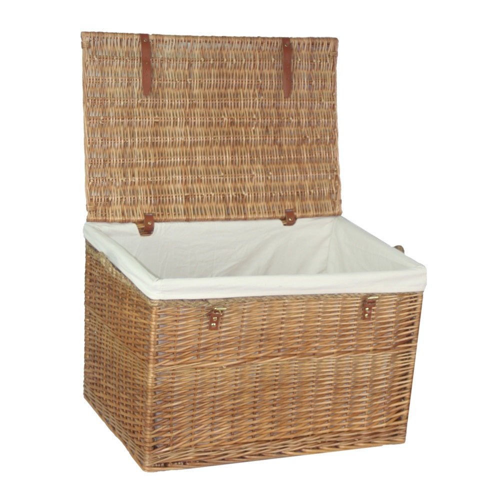 Large Light Steamed Storage Hamper Secondary image