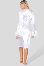 Long-White-Satin-Robe