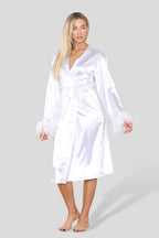 Long-White-Satin-Robe