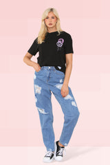 Frayed-Denim-Jeans