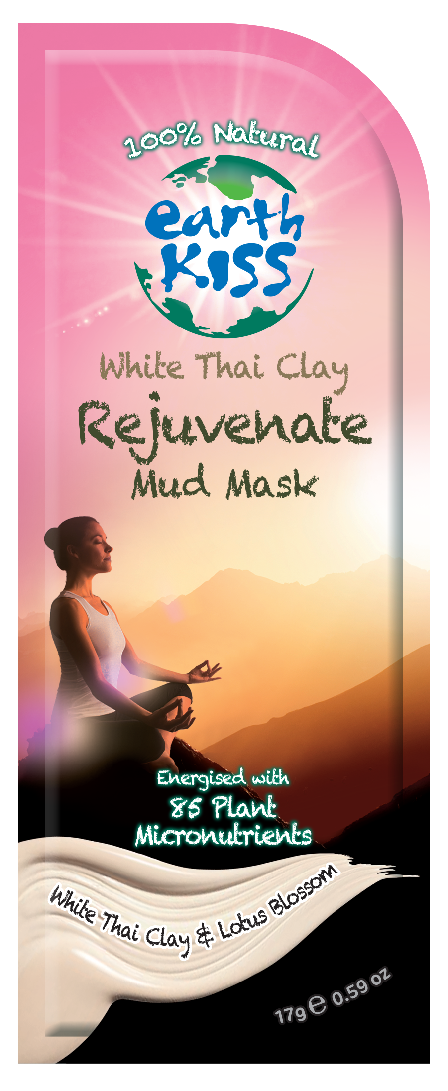 Earth Kiss White Thai Clay Skin Radiance and Rejuvenate Mud Mask Main image