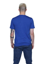 Elaina Fashion Men's Royal Blue Classic T-Shirt – Versatile Everyday Essential