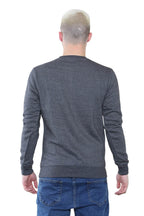 Men's Classic Grey Sweatshirt - Casual Comfort and Stylish Fit