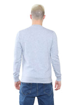 Men's Classic Light Grey Sweatshirt - Casual Comfort and Stylish Fit