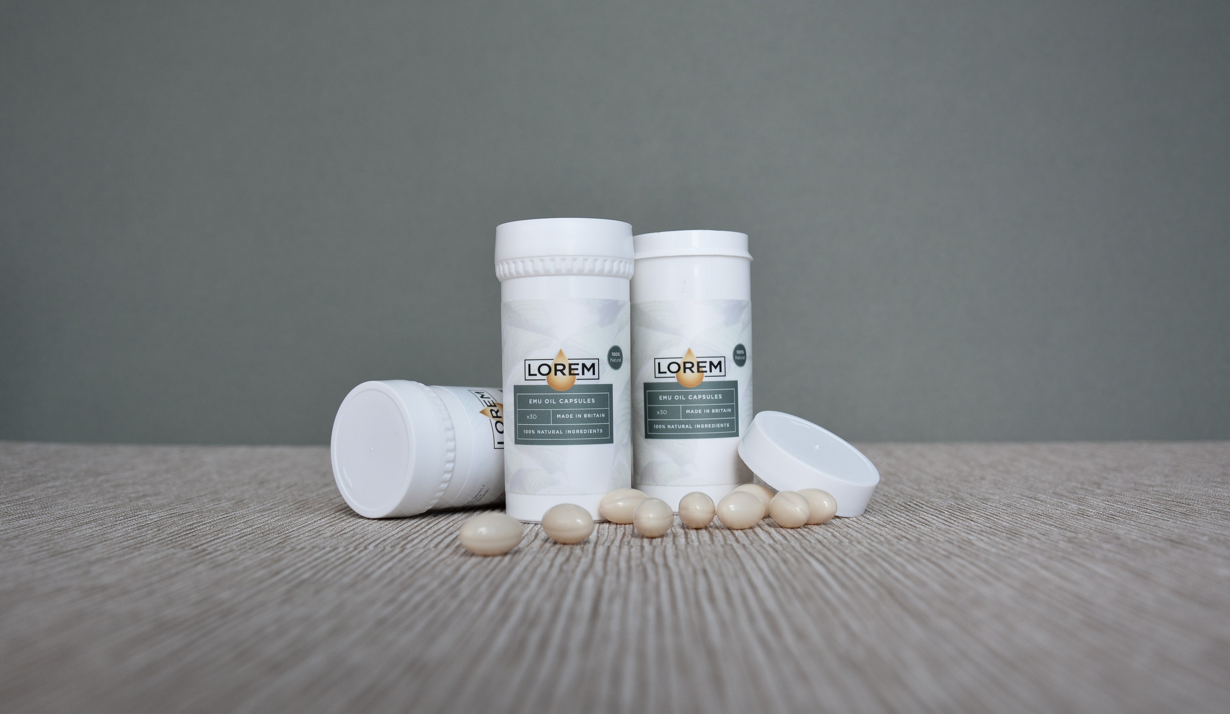 Lorem Emu Oil Capsules, 30No