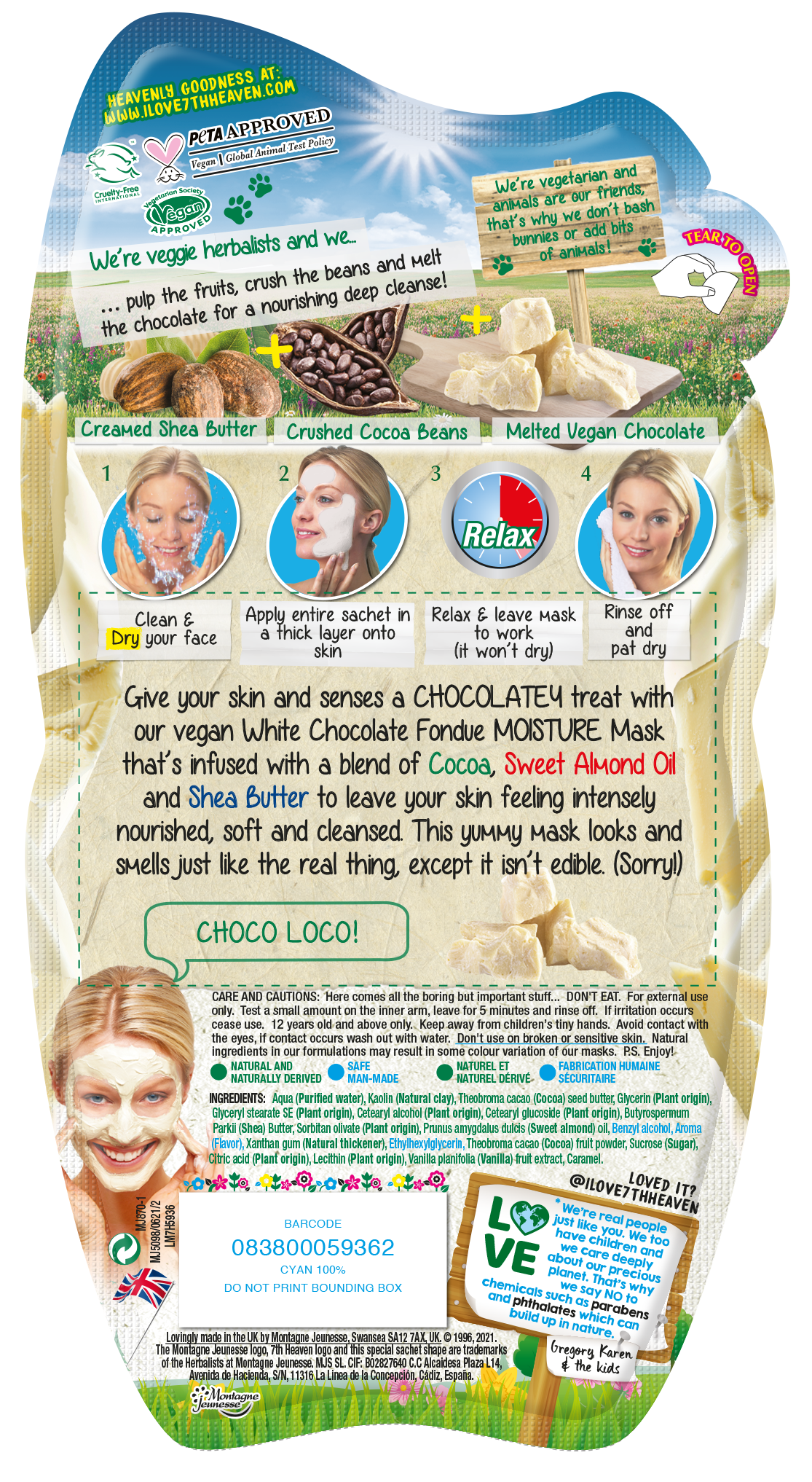 7th Heaven White Chocolate Fondue Mud Masque Secondary image