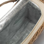 Wicker Cooler Picnic Basket
