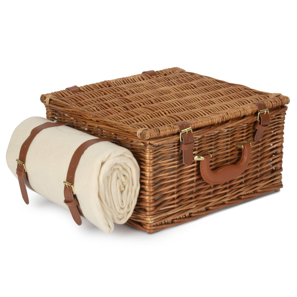 Deluxe Fully Fitted Traditional Picnic Basket