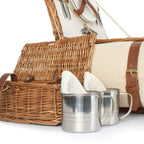 Deluxe Fully Fitted Traditional Picnic Basket