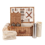 Deluxe Fully Fitted Traditional Picnic Basket