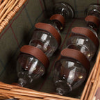 4 Person Fitted Picnic Basket with Drawers