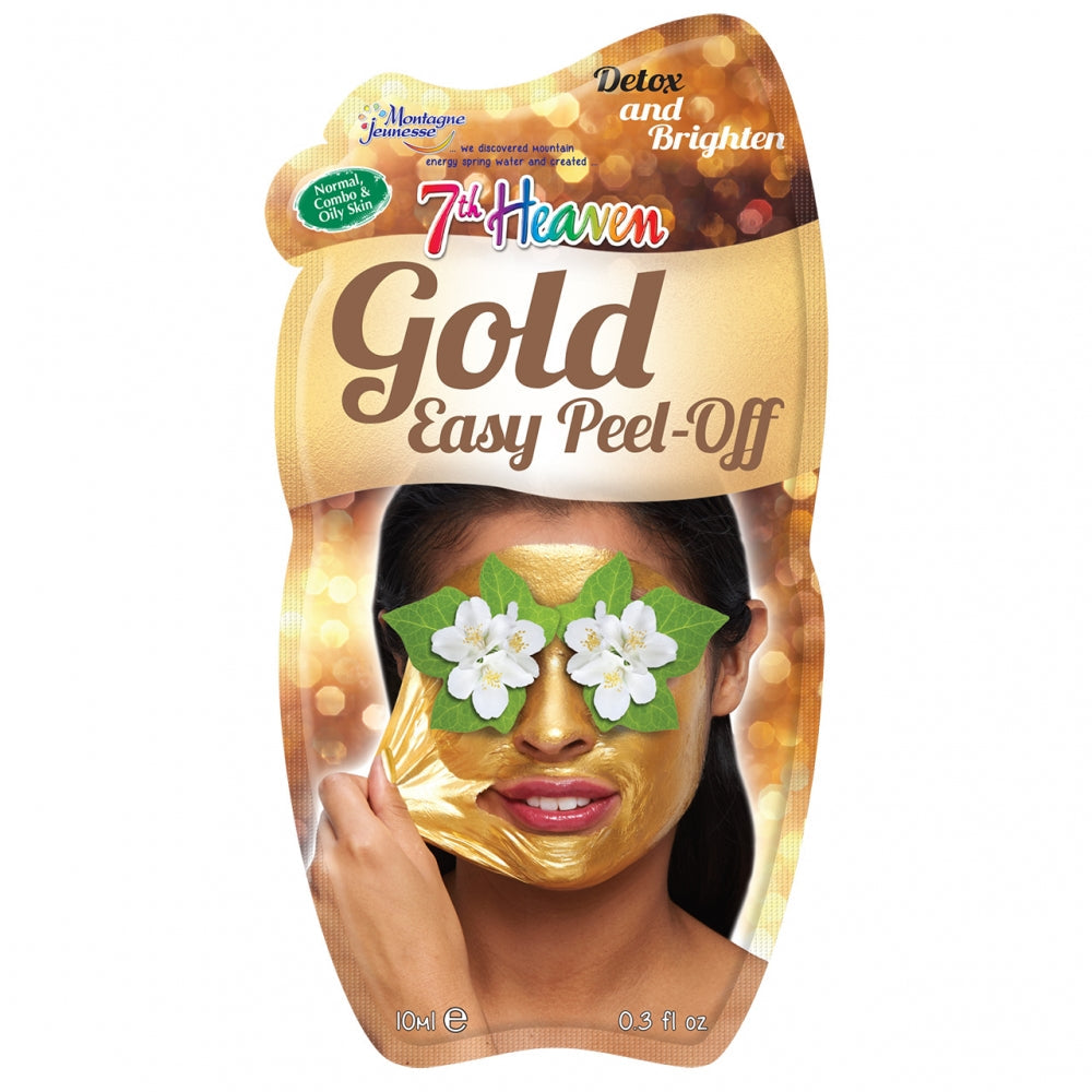 7th Heaven Gold Easy Peel Off Face Mask Main image