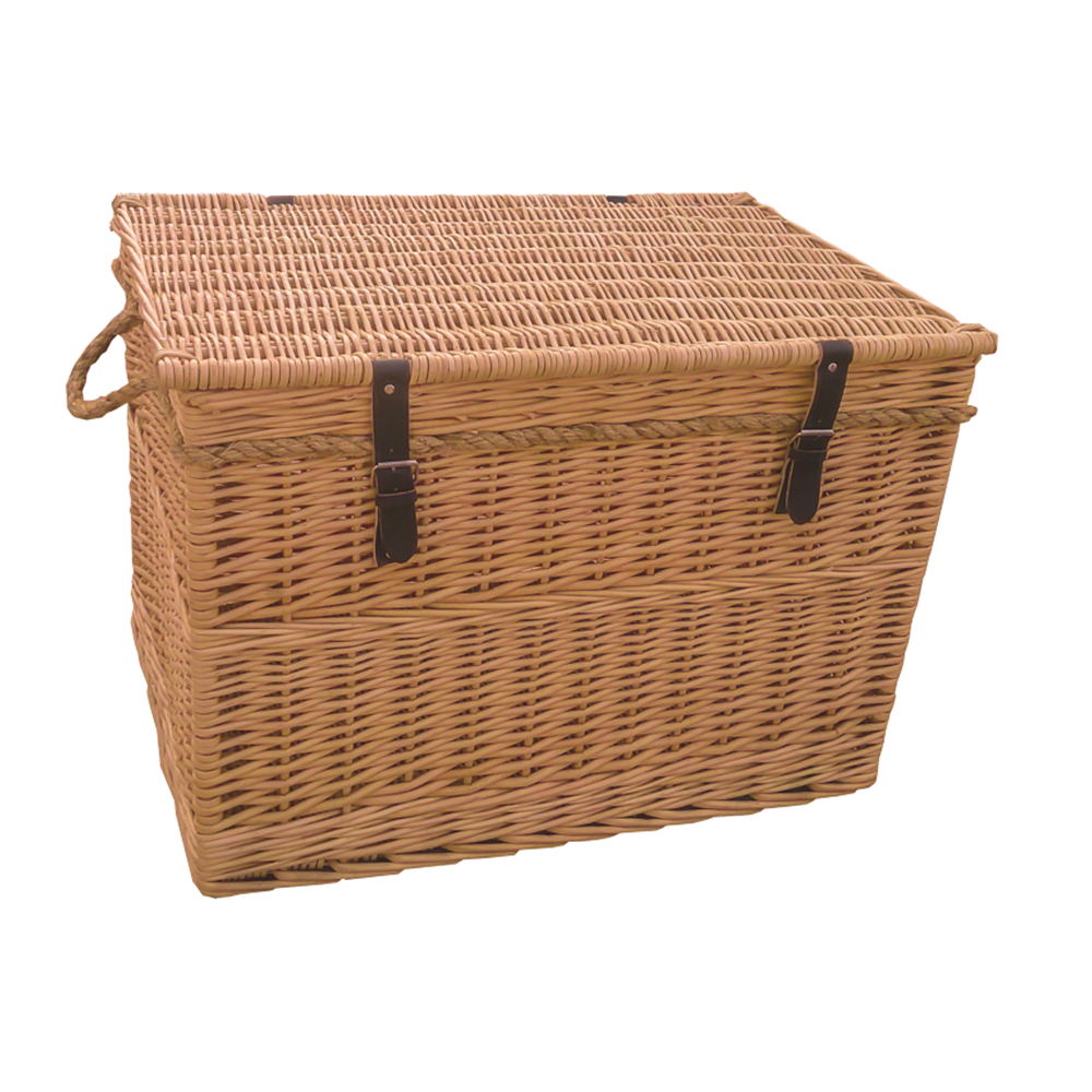 72cm Wicker Chest Storage Basket