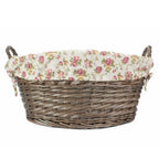 Antique Wash Finish Wash Basket