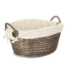 Antique Wash Finish Wash Basket