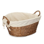 Light Steamed Lined Wash Basket