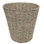 Red Hamper Seagrass Round Waste Paper Basket