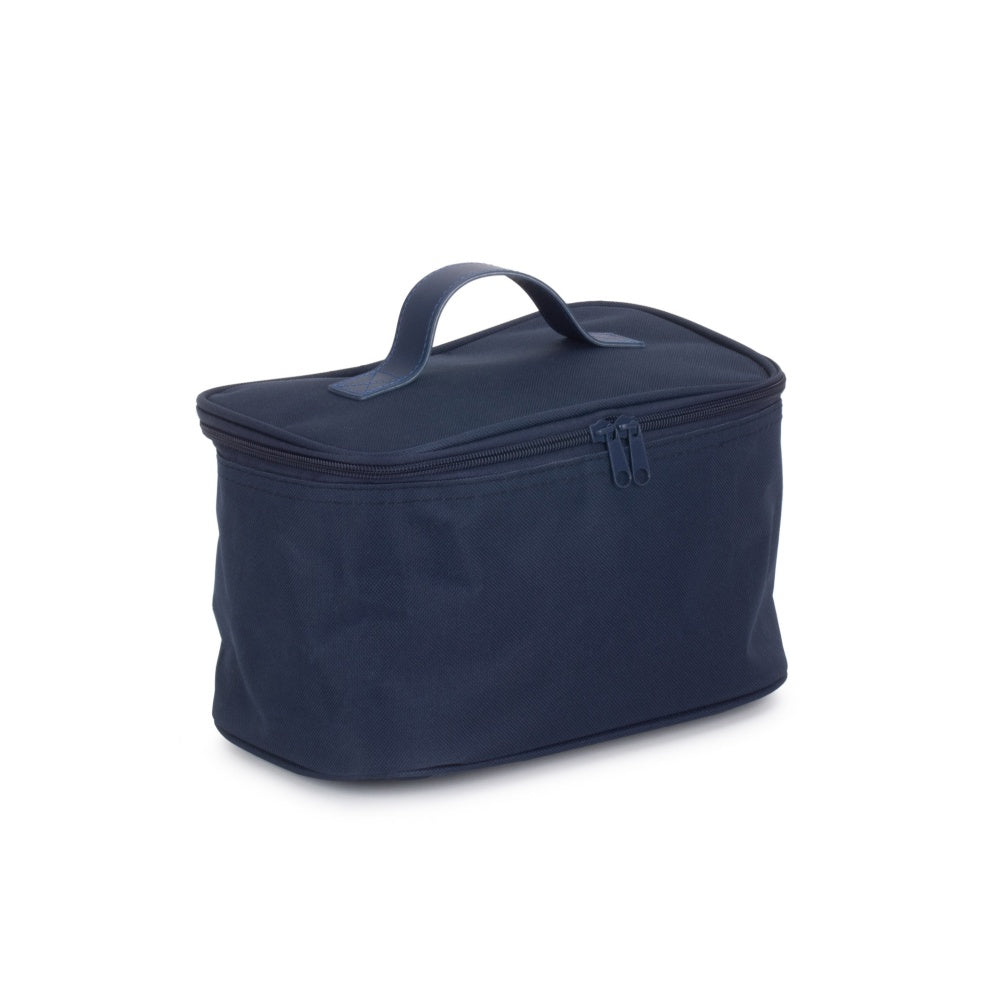 Small Navy Blue Insulated Cooler Bag Main image