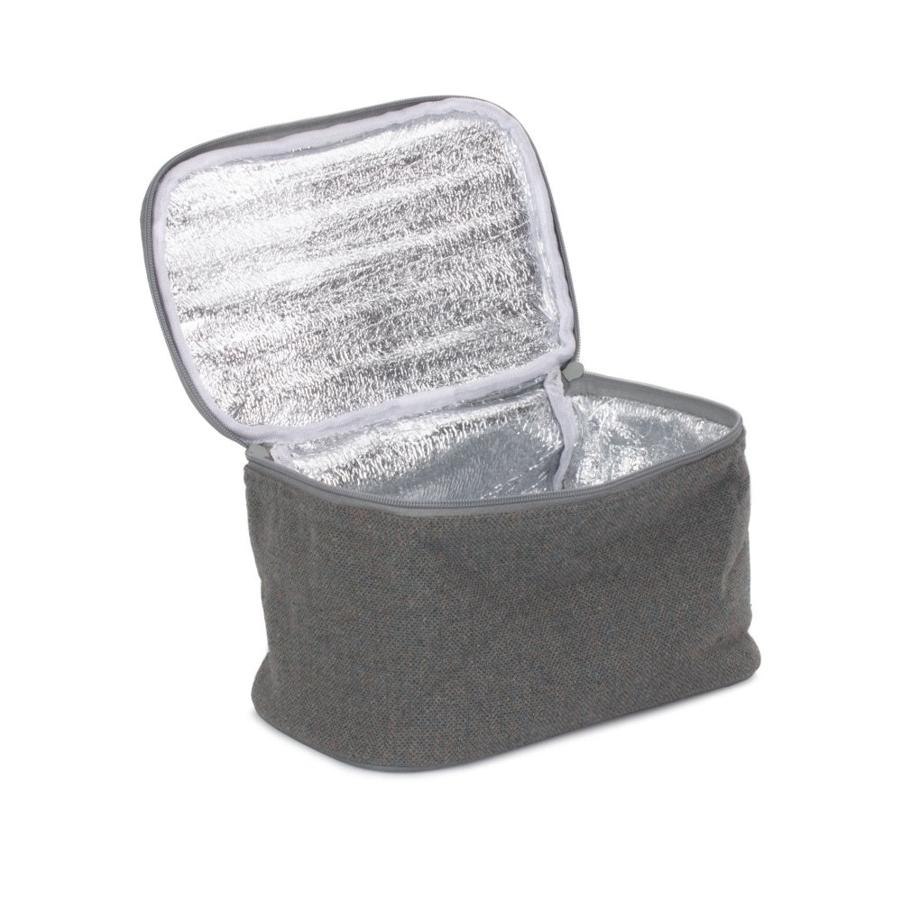 Grey Tweed Chiller Bag Secondary image