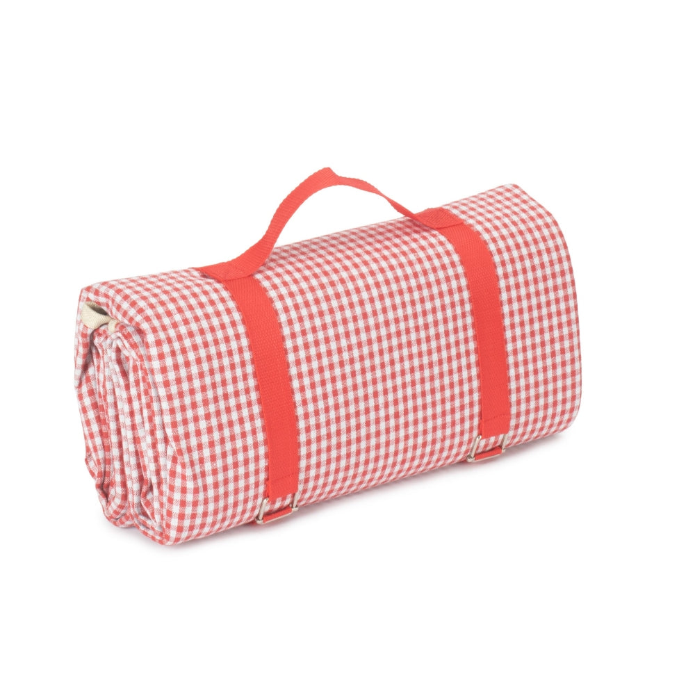 Red Hamper Red and White Gingham Picnic Blanket Main image