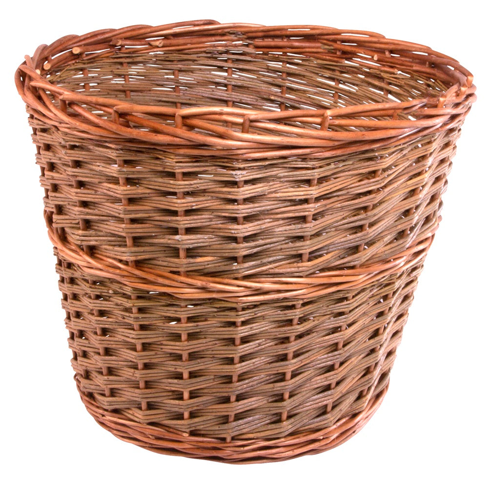 Large Somerset Round Wicker Waste Paper Bin Main image