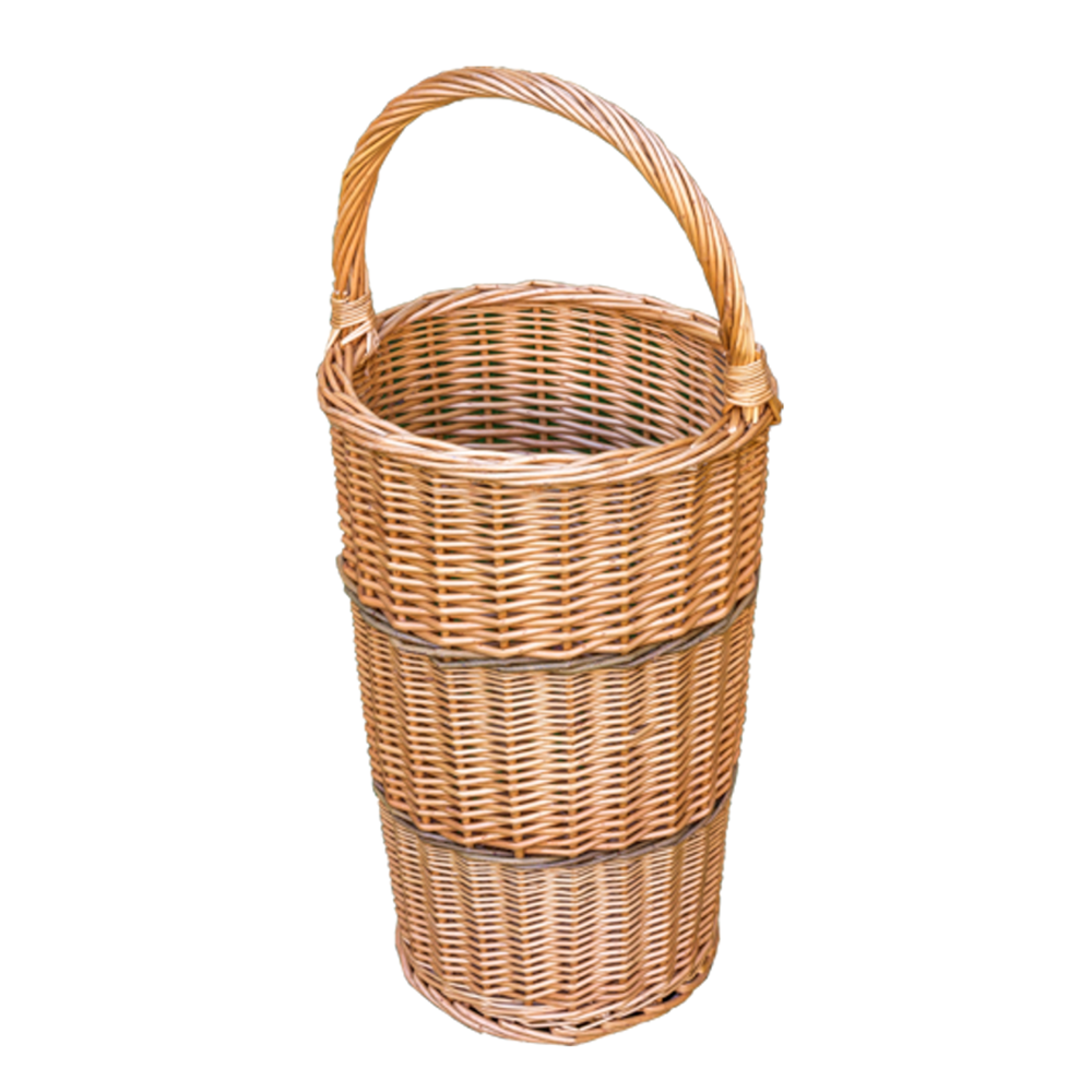 Umbrella Walking Stick Wicker Basket with Handle Main image