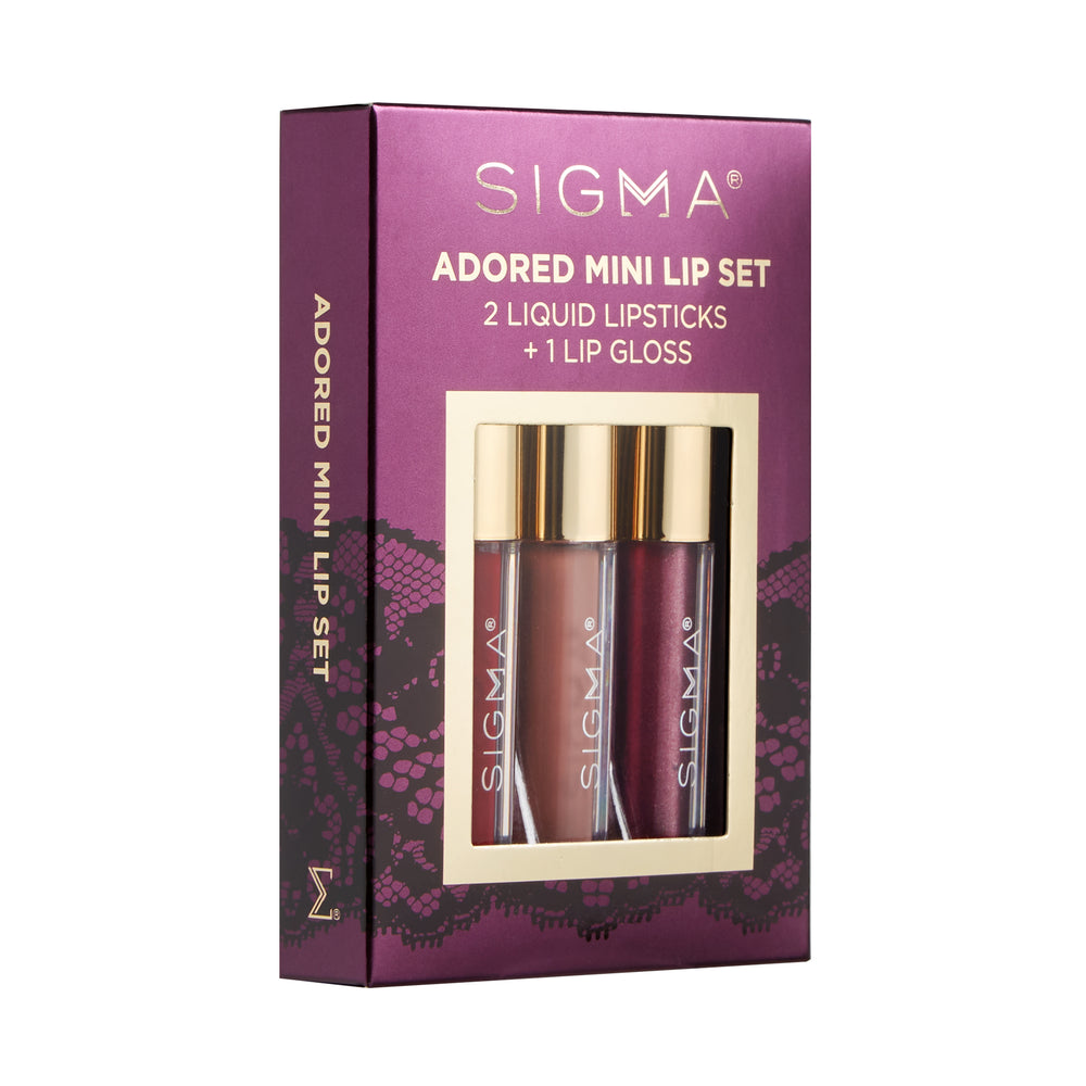 Sigma Beauty Magnifique Holiday Collection Adored Mini Lip Set Main image