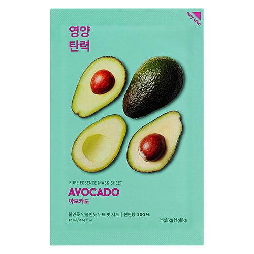 Holika Holika Pure Essence Sheet Mask Avocado, 20ml Main image