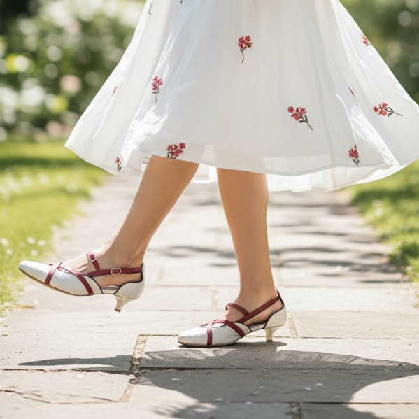 Croisse - White/Fuchsia/Black Secondary image