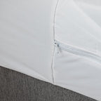 Anti Bed Bug Mattress Protector Waterproof Fully Encased Zipped Mattress Cover Dust Mite Proof - Super King