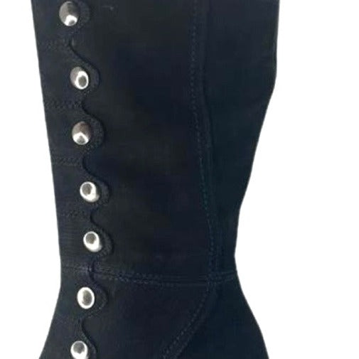 Semaine -Long boot Black Blue Stitch