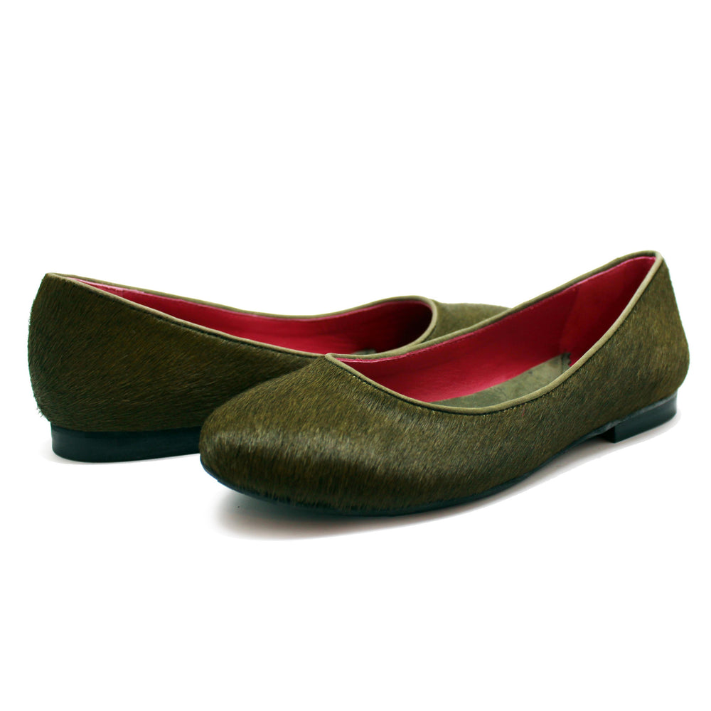 Coquette - Green ballerina- LAST PAIRS 37, 38 AND 41! Main image