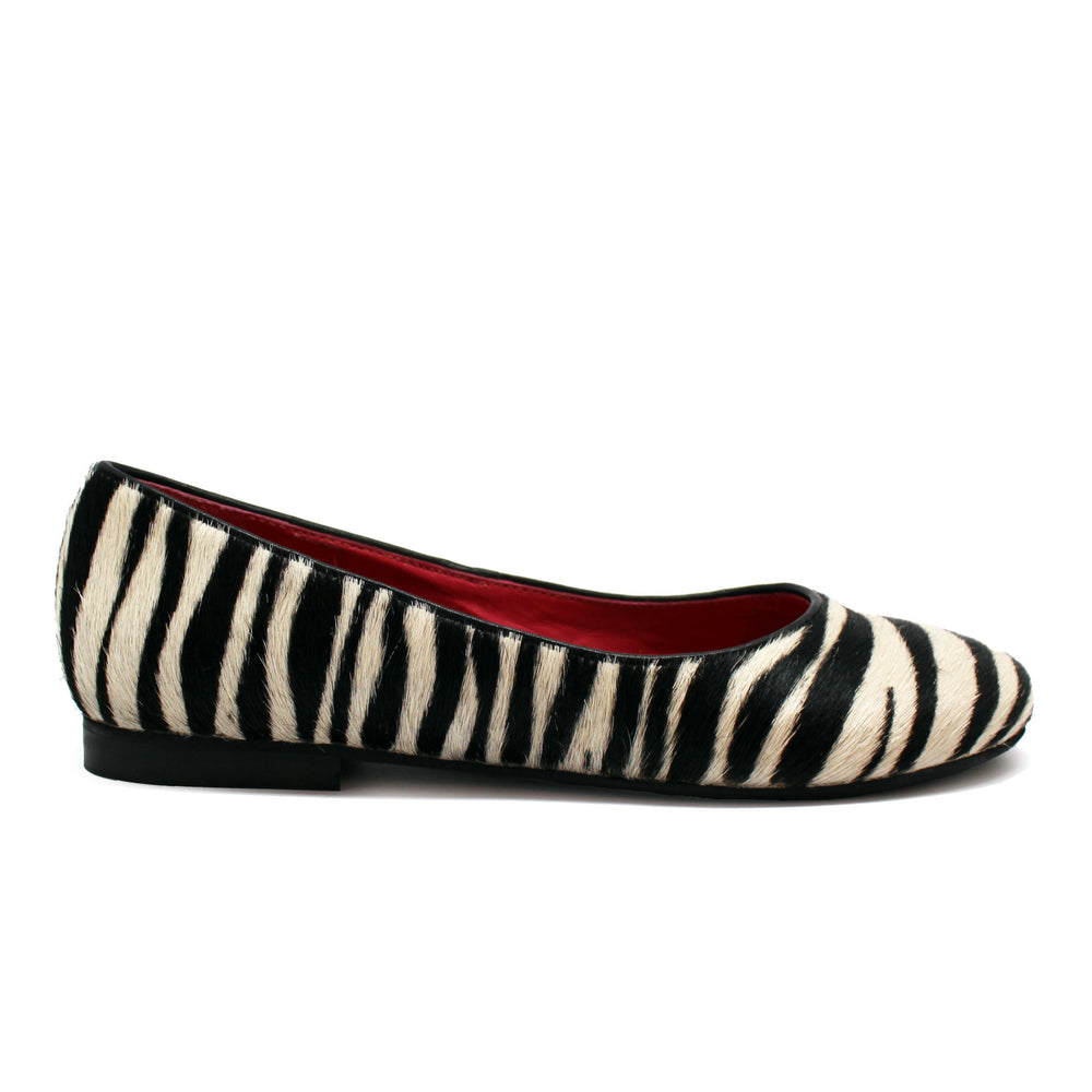 Coquette - Zebra ballerina- LAST PAIR 41!