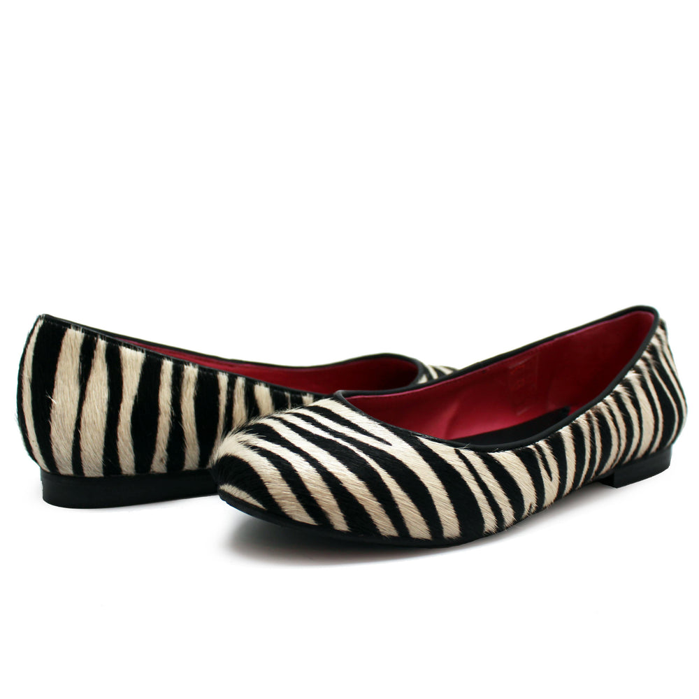 Coquette - Zebra ballerina- LAST PAIR 41!