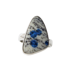 Sundari Jewellery Uncustomary shaped K2 Jasper Sterling Silver Ring