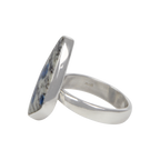 Sundari Jewellery Uncustomary shaped K2 Jasper Sterling Silver Ring