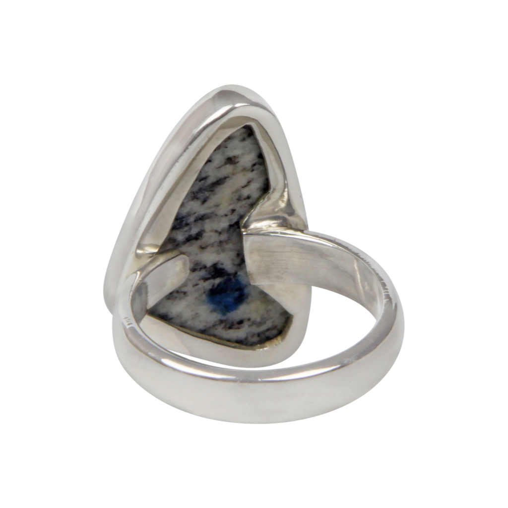 Sundari Jewellery Uncustomary shaped K2 Jasper Sterling Silver Ring