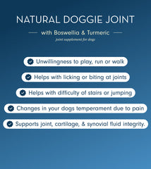 JP’s Natural Pet Supplements: Natural Dog Joint Supplement with Boswellia & Turmeric (120 Tablets)| Glucosamine and Chondroitin | Benefits Your Arthritis Dog | Best Joint Care Supplement for Dogs Health