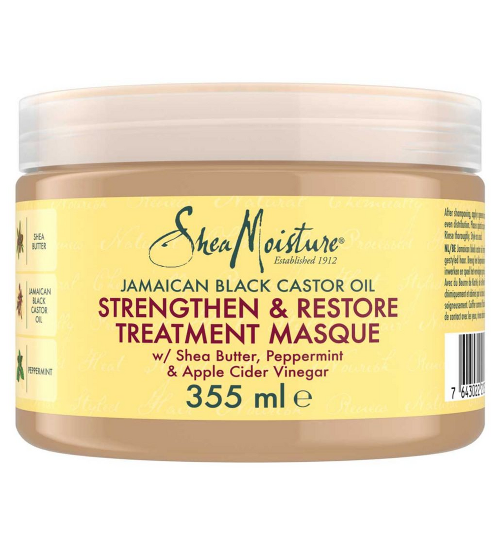 SheaMoisture Jamaican Black Castor Oil Strengthen & Restore Treatment Masque 355ml Main image