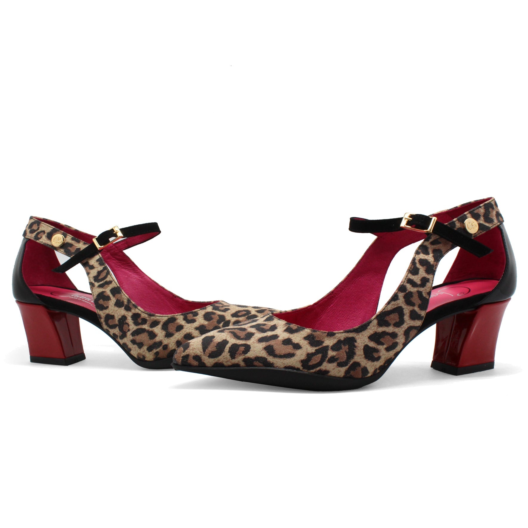 La La - Leopard Red Dress shoe