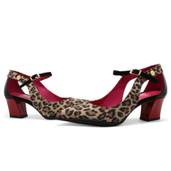La La - Leopard Red Dress shoe