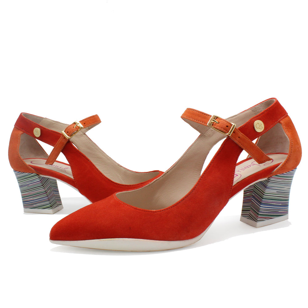 La La - Orange- Dress shoe Main image