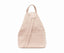 Italian Leather Triangular Backpack- Swolit Ilaria Nude