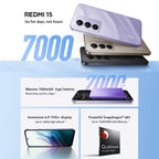 [HK Warehouse] Xiaomi Redmi 15 Global, 8GB+256GB, Side Fingerprint, 6.9 inch Xiaomi HyperOS 2 Snapdragon 685 Octa Core 2.8GHz, Network: 4G, NFC (Black)