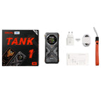 [HK Warehouse] Blackview Oscal TANK 1, 16GB+512GB, 6.78 inch Android 15 DokeOS 4.2 Mediatek Dimensity 7050 Octa Core, Network: 5G, OTG, NFC (Orange)